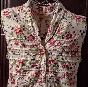 April Cornell comfortable summer dress L